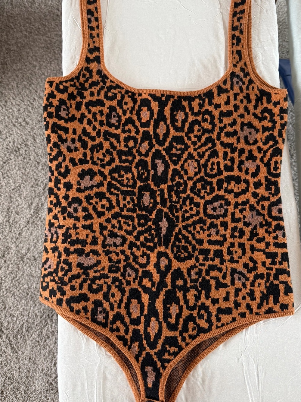 House of Harlow 1960 x REVOLVE Safari Leopard Bodysuit Size M